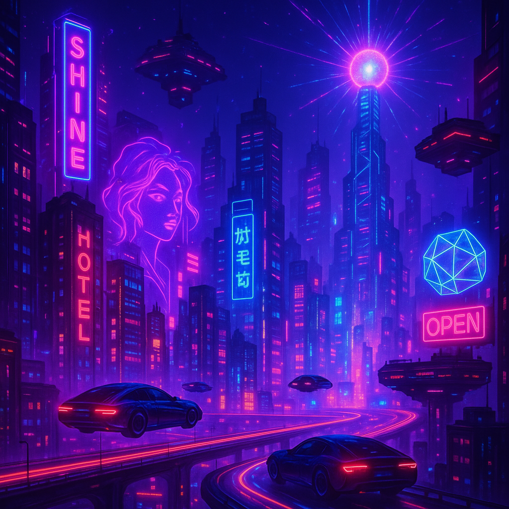 新光城夜景